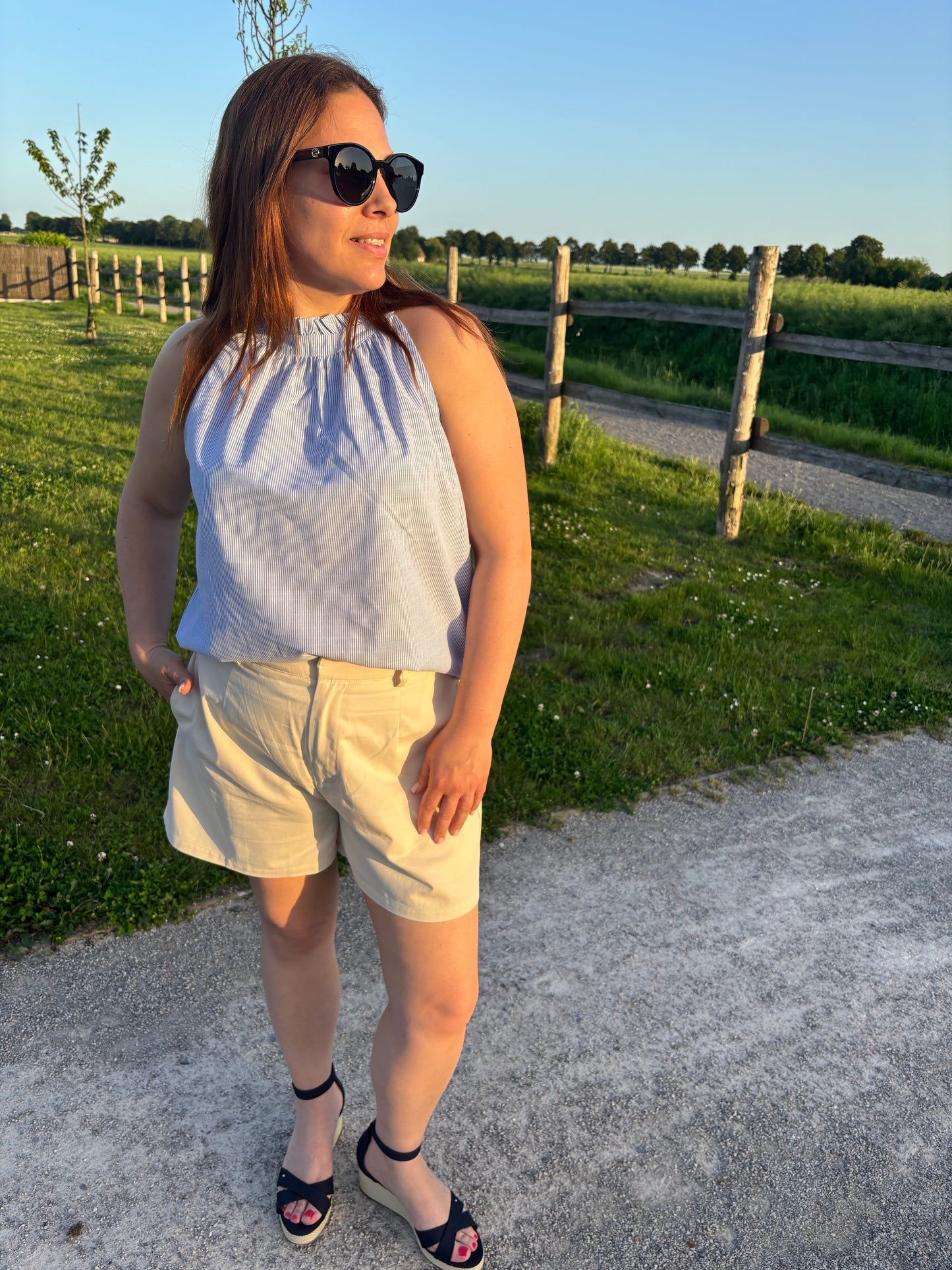 Short Eloïse - Taille Haute structuré