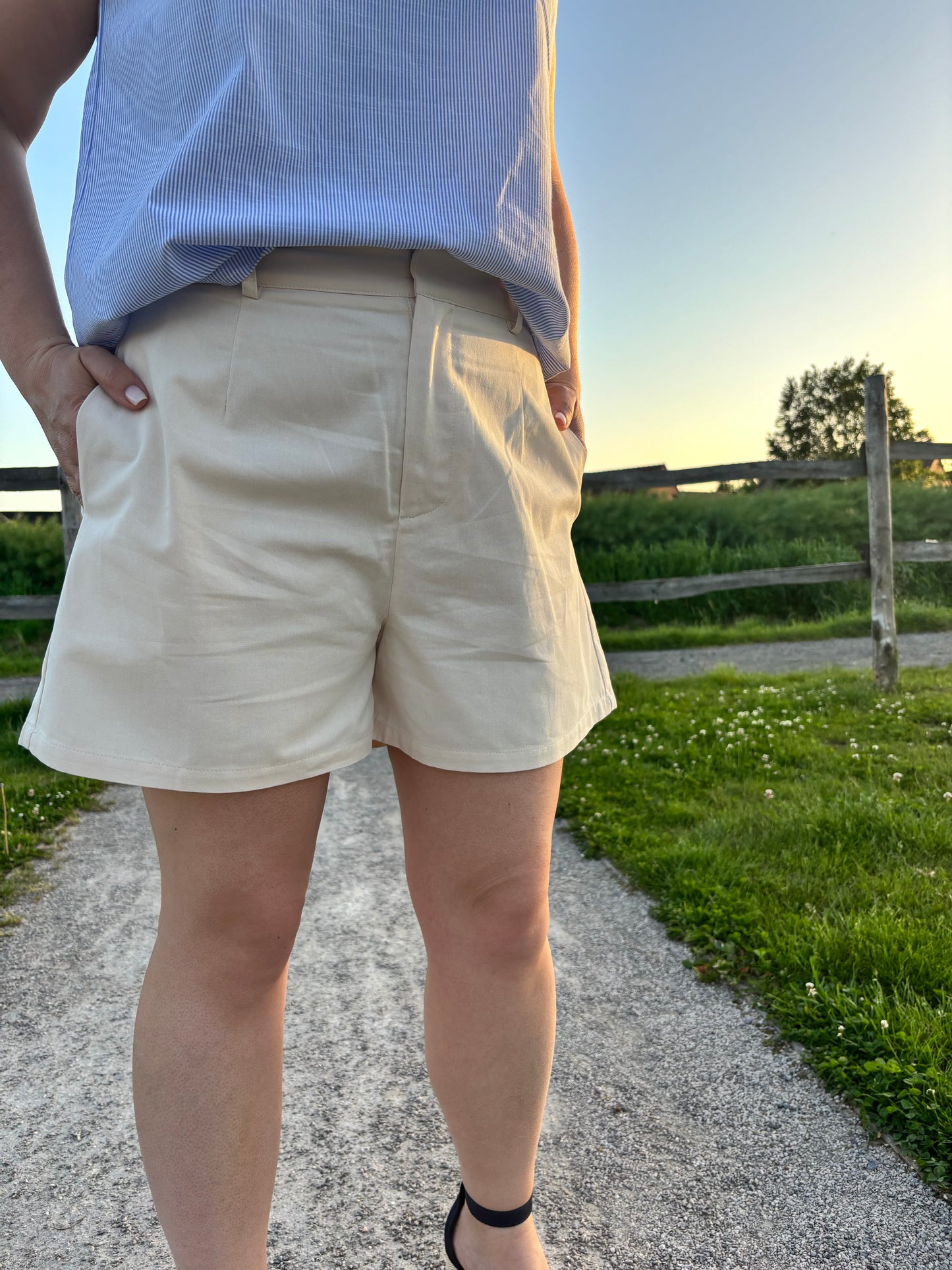 Short Eloïse - Taille Haute structuré