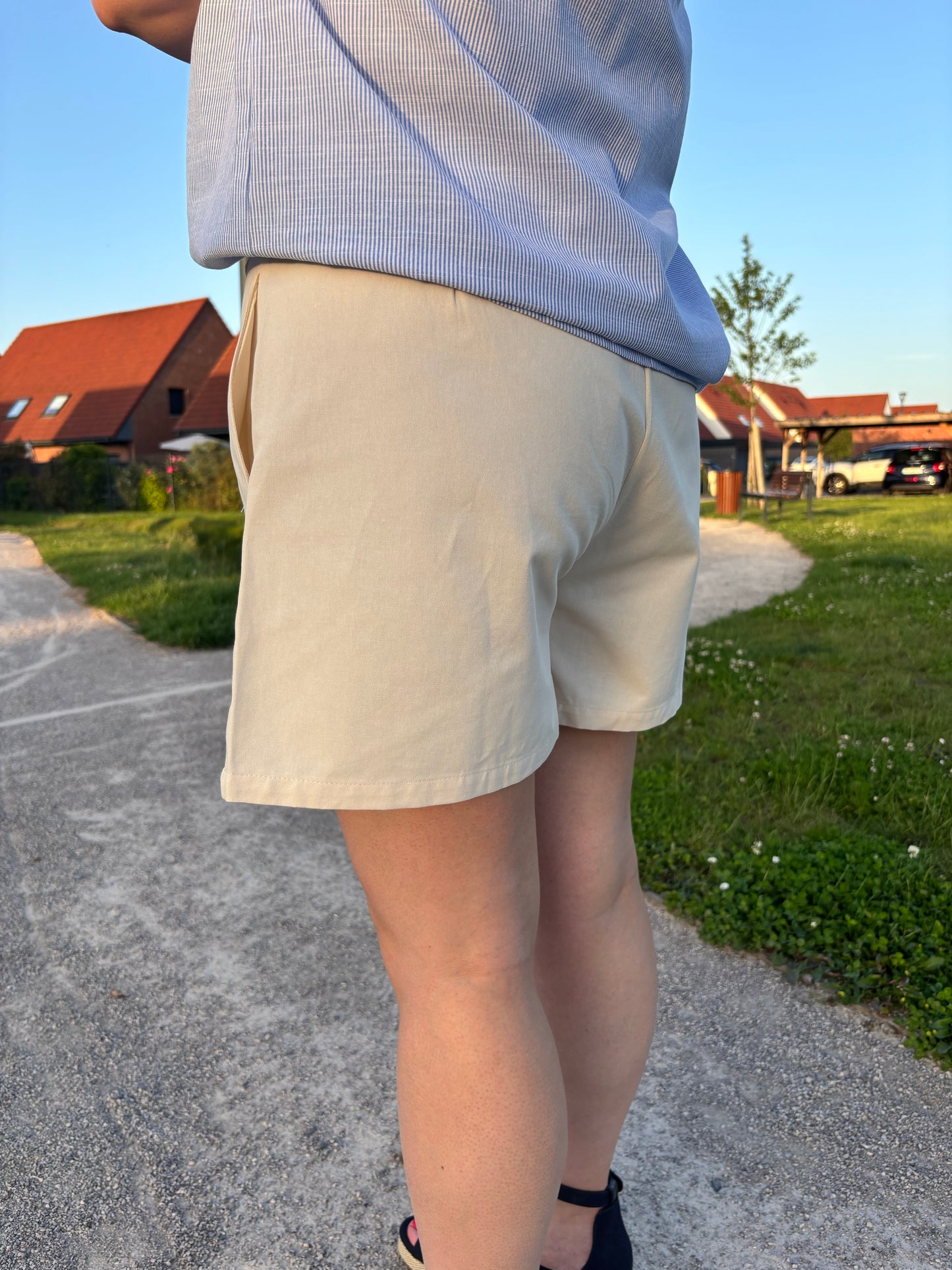 Short Eloïse - Taille Haute structuré