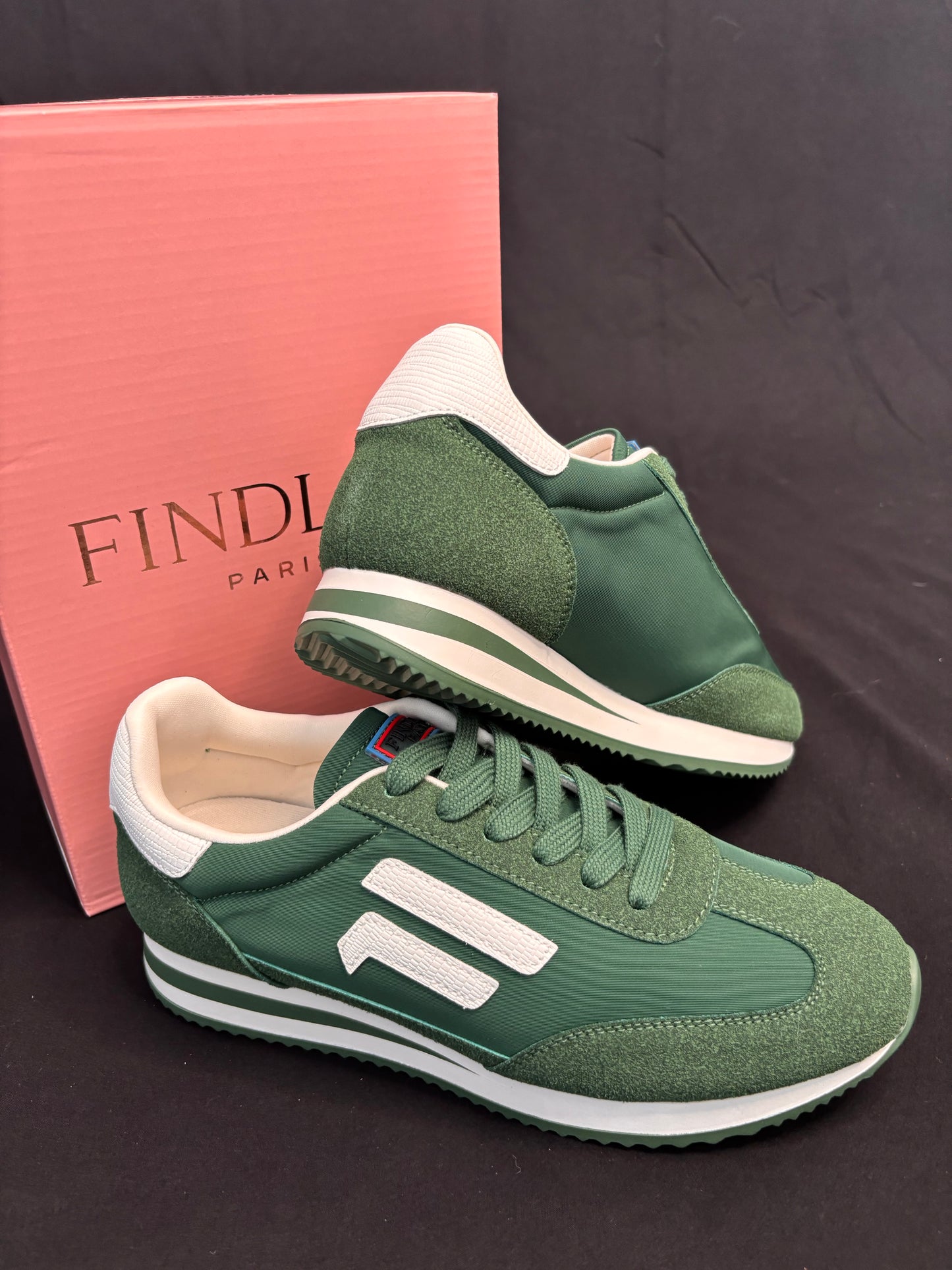 Baskets running vertes - Casual chic