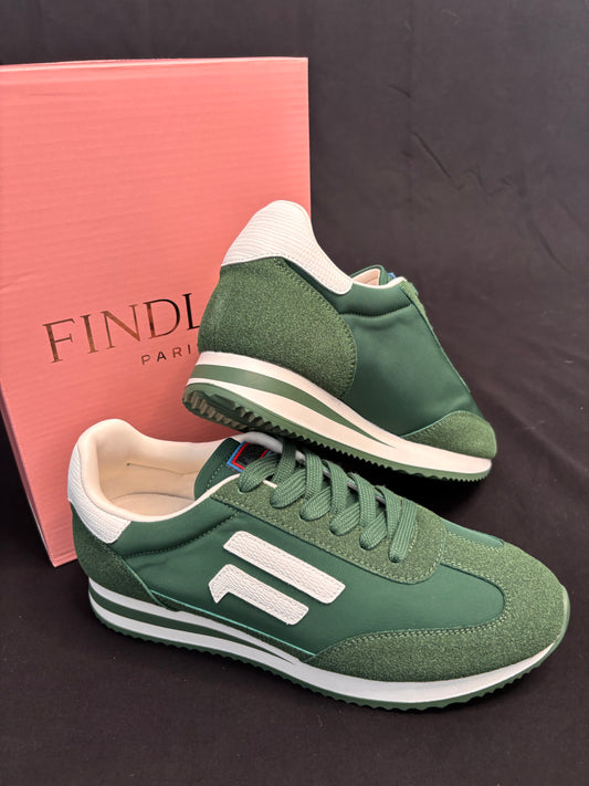 Baskets running vertes - Casual chic