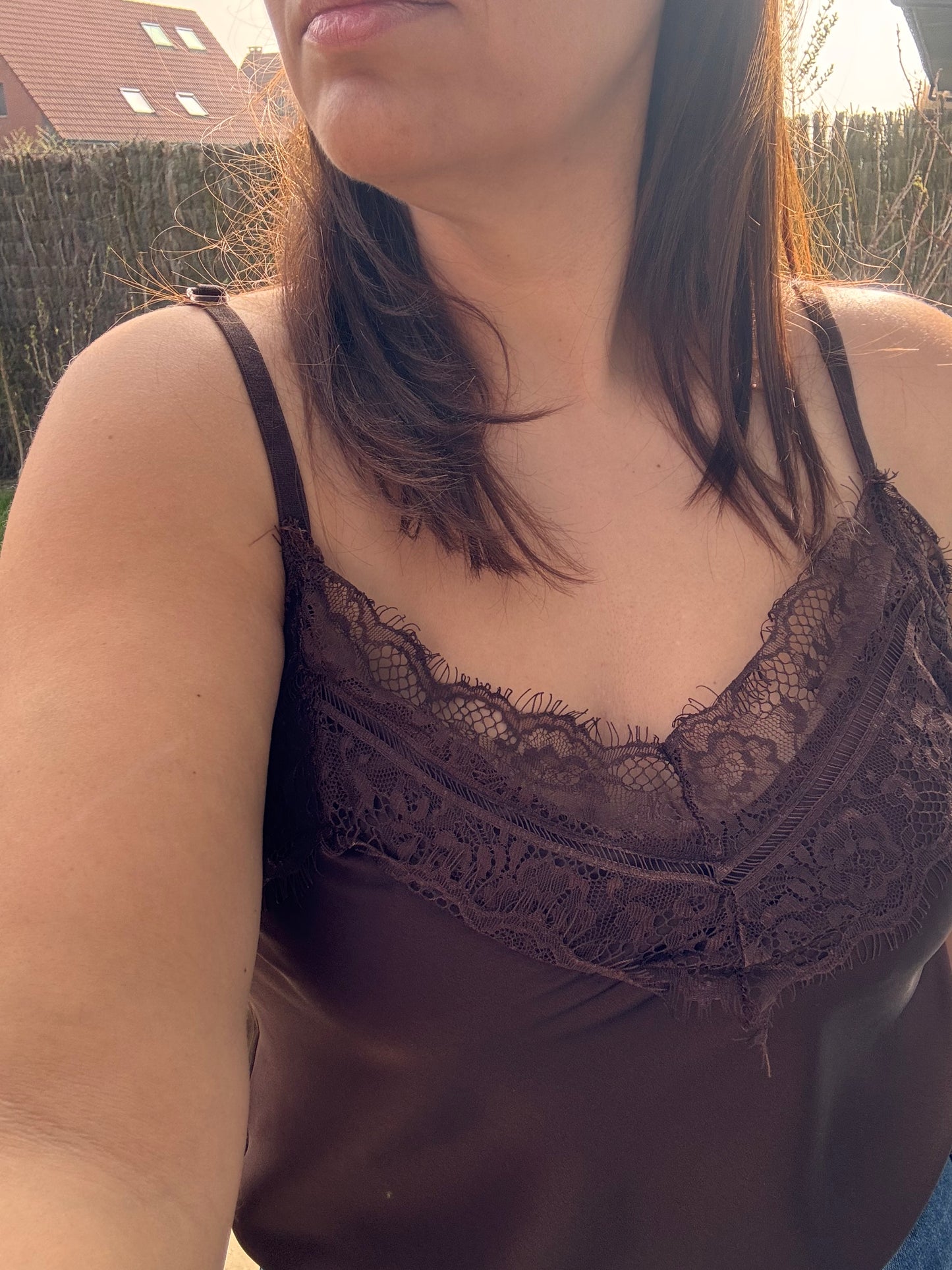Top débardeur dentelle