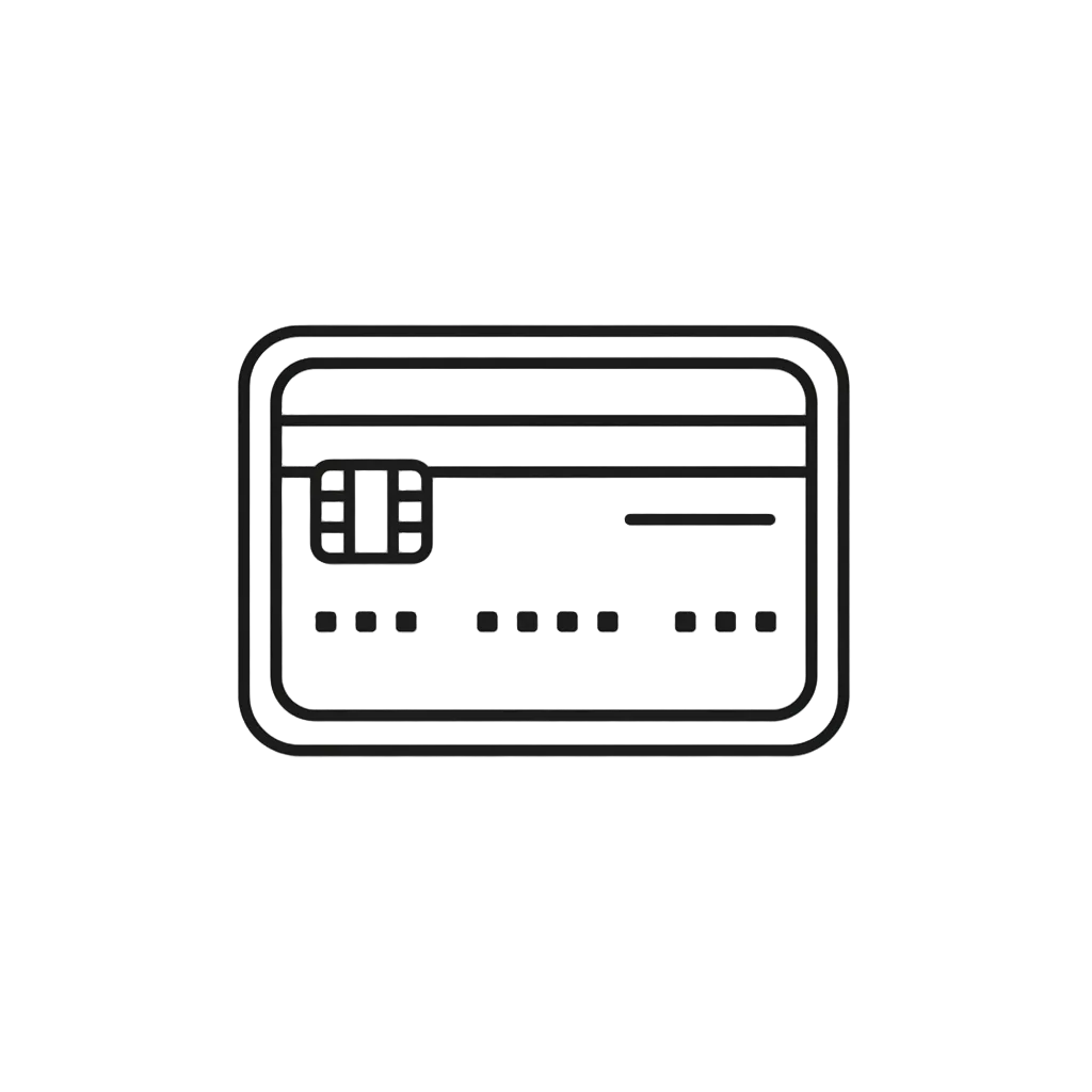 Icône carte de paiement