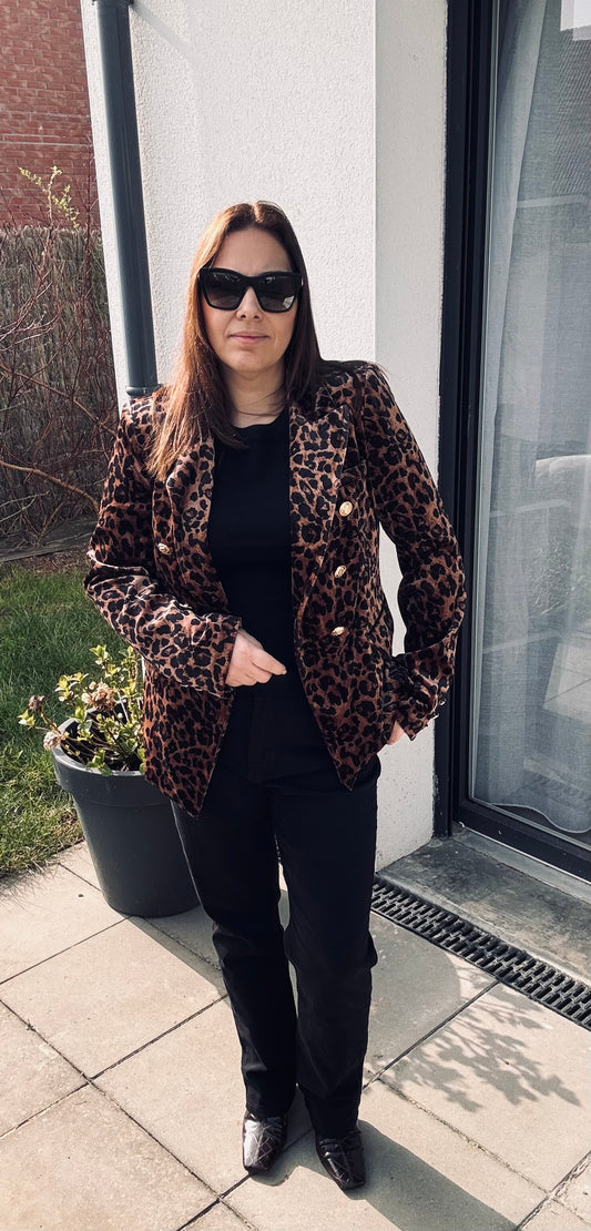 Pantalon droit noir - longueur 7/8ème