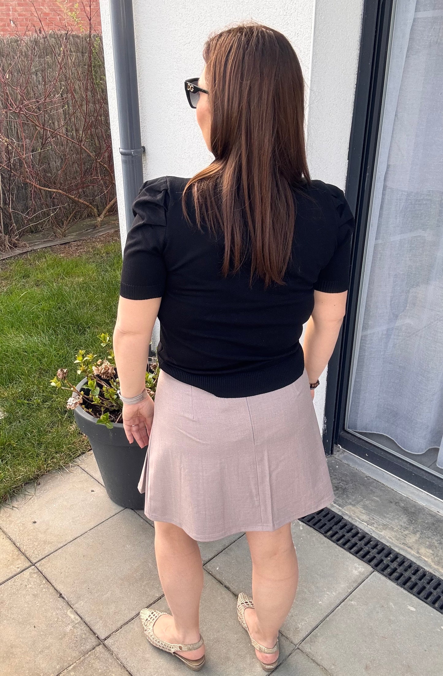 Jupe Short Élancia- courte et à taille haute